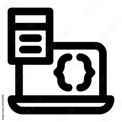 class, object, programming, coding, object oriented, oop outline icon