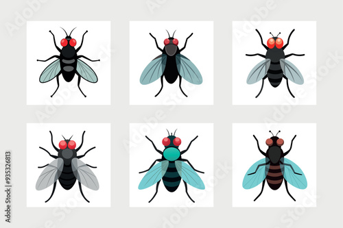 


         Fly logo icon vector illustration.
