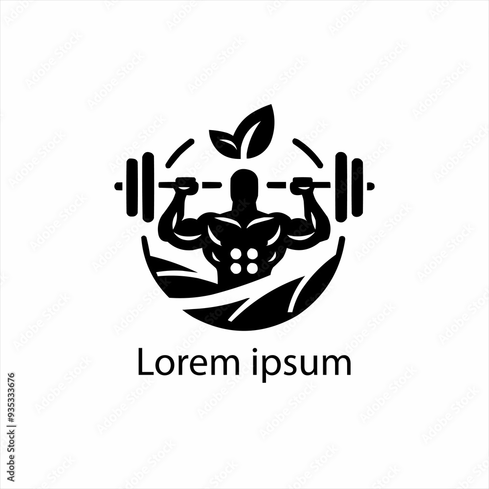 a gym logo design for brand a gym logo design for brand