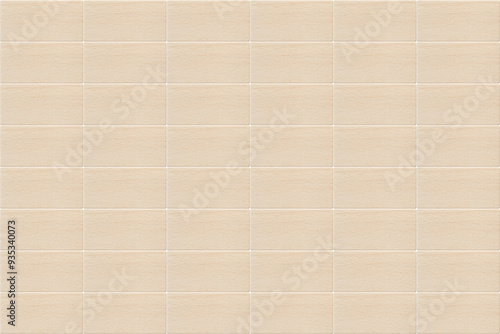 seamless pattern: beige wooden panels against white background