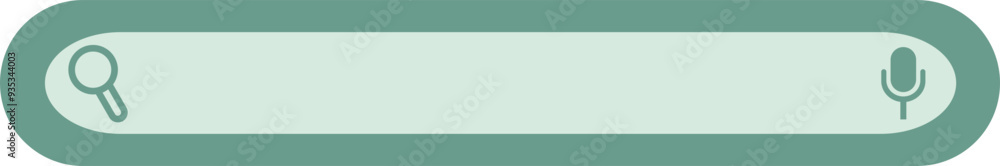 Fototapeta premium Search Bar Icon