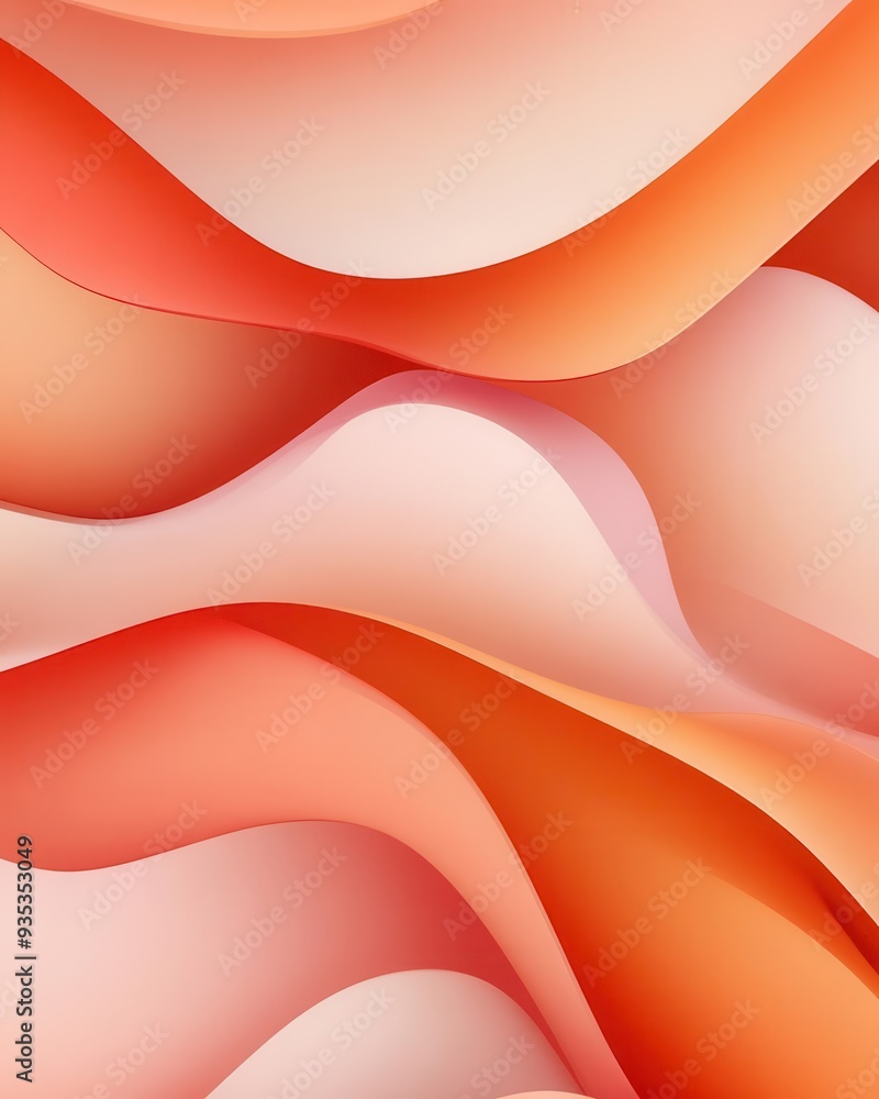 Φωτογραφία The bright contrast between matte and glossy gradients in this modern abstract illustration creates a stylish depth with a touch of soft blending that is simply captivating