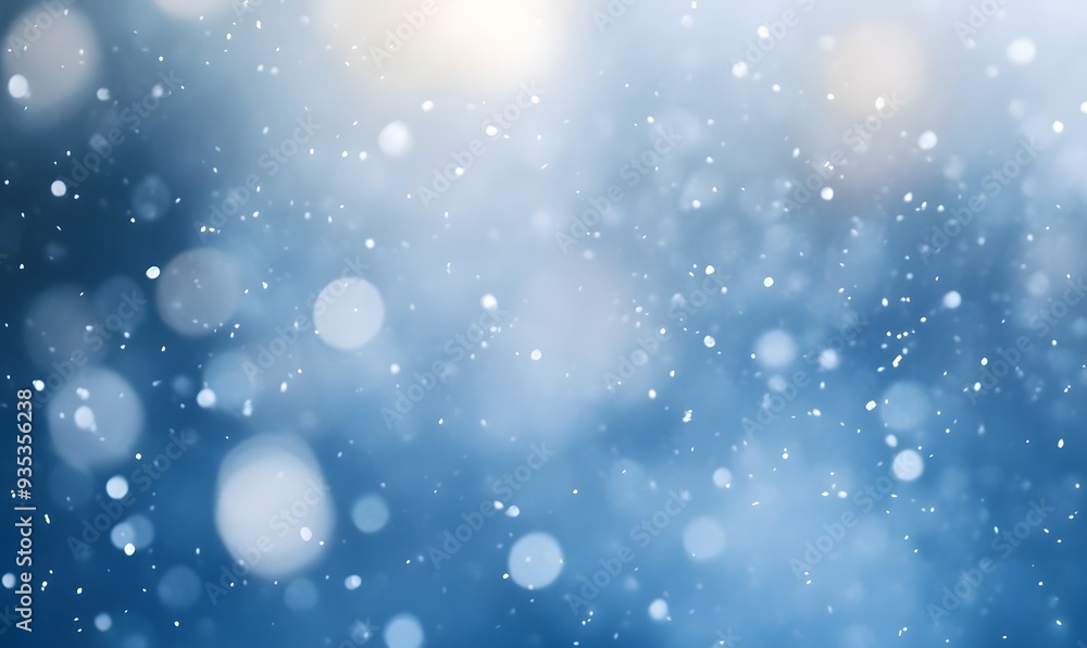 snow swirling and sparkles, Generative AI snow swirling and sparkles, Generative AI