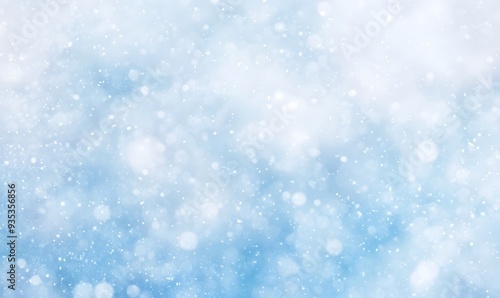 snow swirling and sparkles, Generative AI