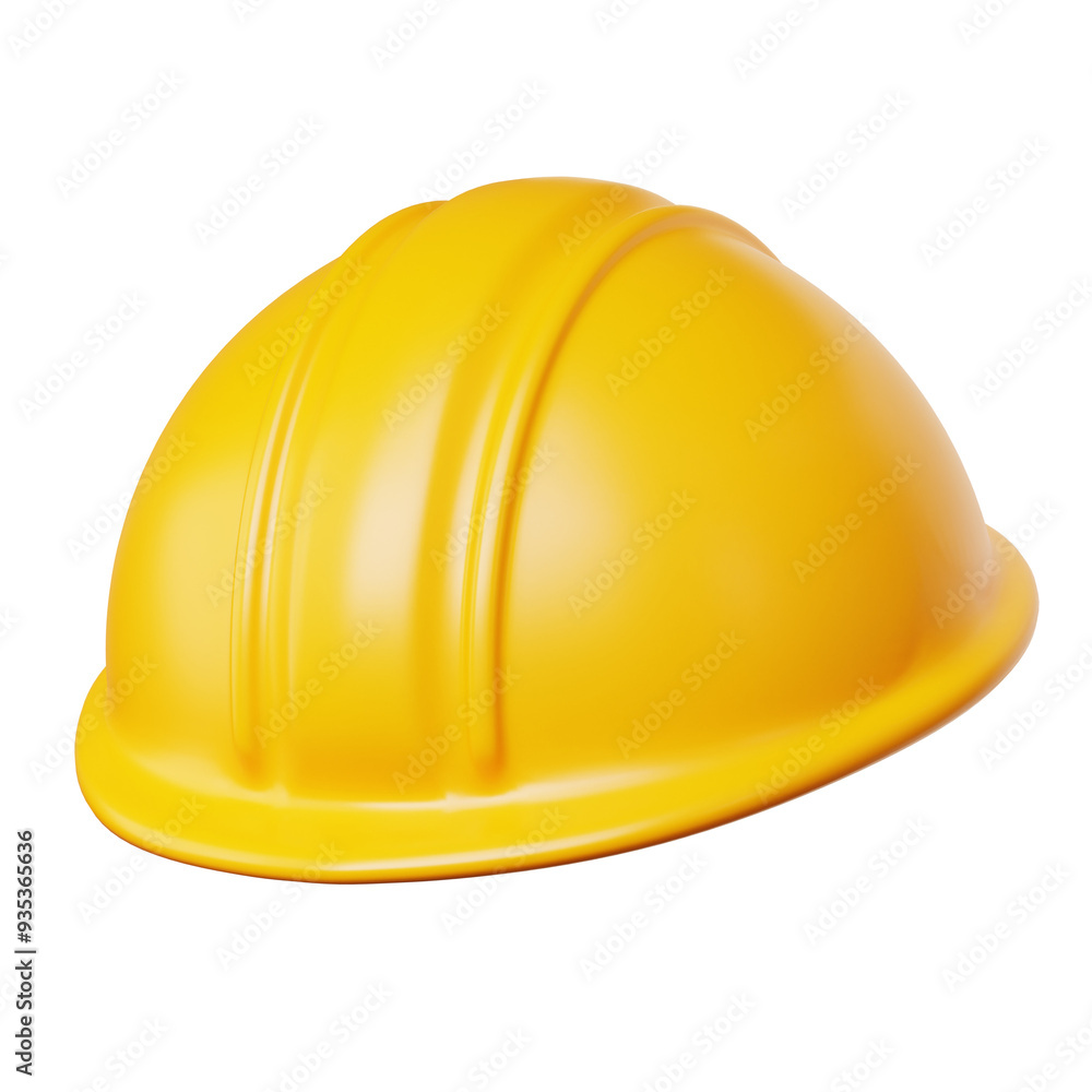 3d yellow safety helmet 3d yellow safety helmet