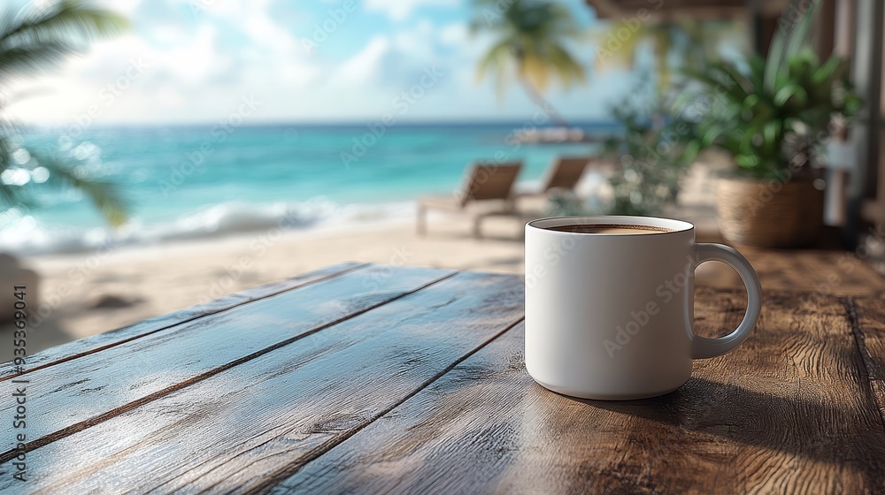 White mug mockup with a tropical beach background 73 coffee, cup, drink, tea, white, mug, table, cafe, beverage, saucer, espresso, breakfast, beach, wooden, isolated, hot, object, coffee cup, sea, m White mug mockup with a tropical beach background 73 coffee, cup, drink, tea, white, mug, table, cafe, beverage, saucer, espresso, breakfast, beach, wooden, isolated, hot, object, coffee cup, sea, m