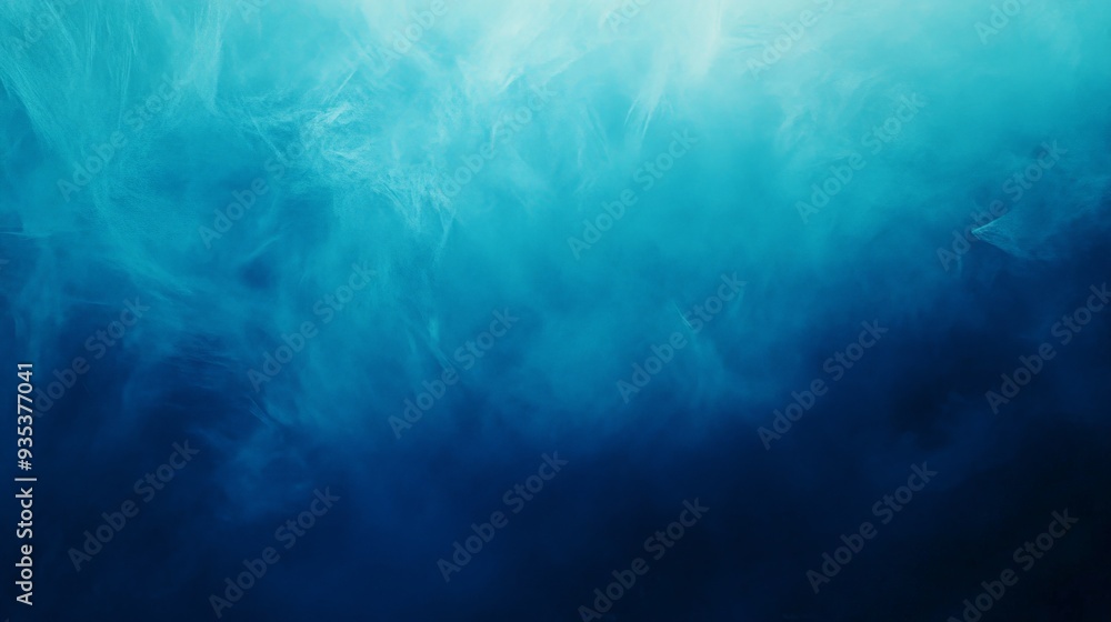 Obraz premium Abstract Blue Smoke Background.