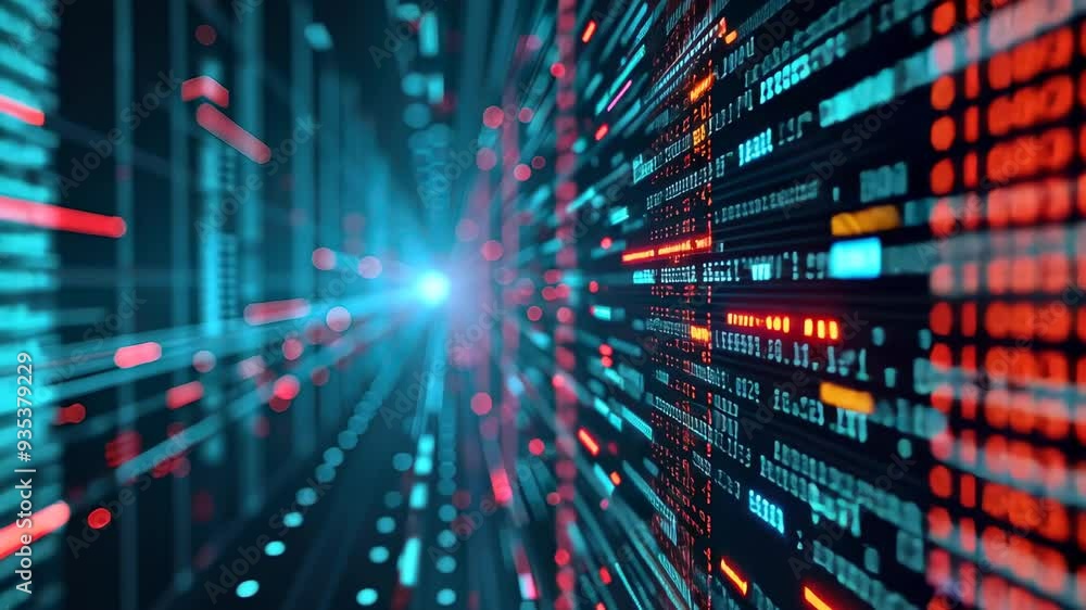 High-Velocity Binary Data Streams Traversing the Infinite Cyberspace Tunnel High-Velocity Binary Data Streams Traversing the Infinite Cyberspace Tunnel
