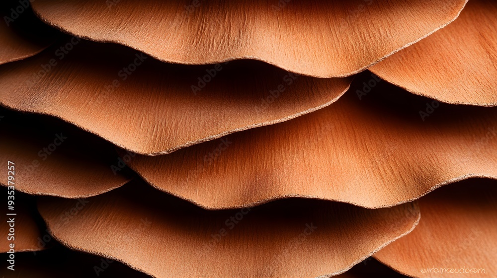Macro shot of ponderosa pine's distinctive bark, emphasizing large, irregular plates and a rich, warm cinnamon hue for a natural texture study Macro shot of ponderosa pine's distinctive bark, emphasizing large, irregular plates and a rich, warm cinnamon hue for a natural texture study