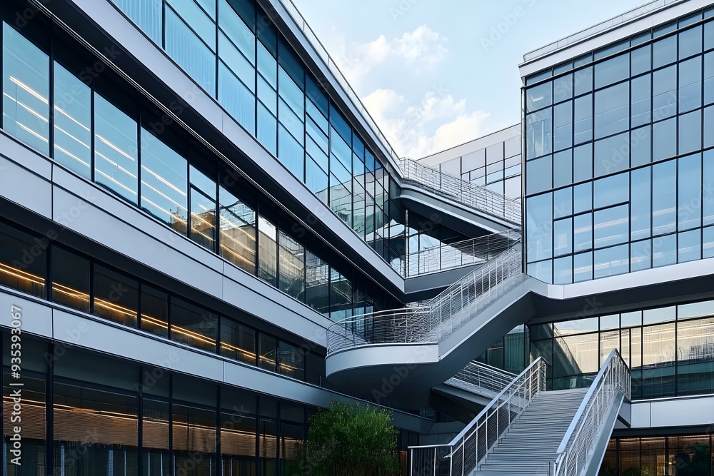 modern building element modern building element