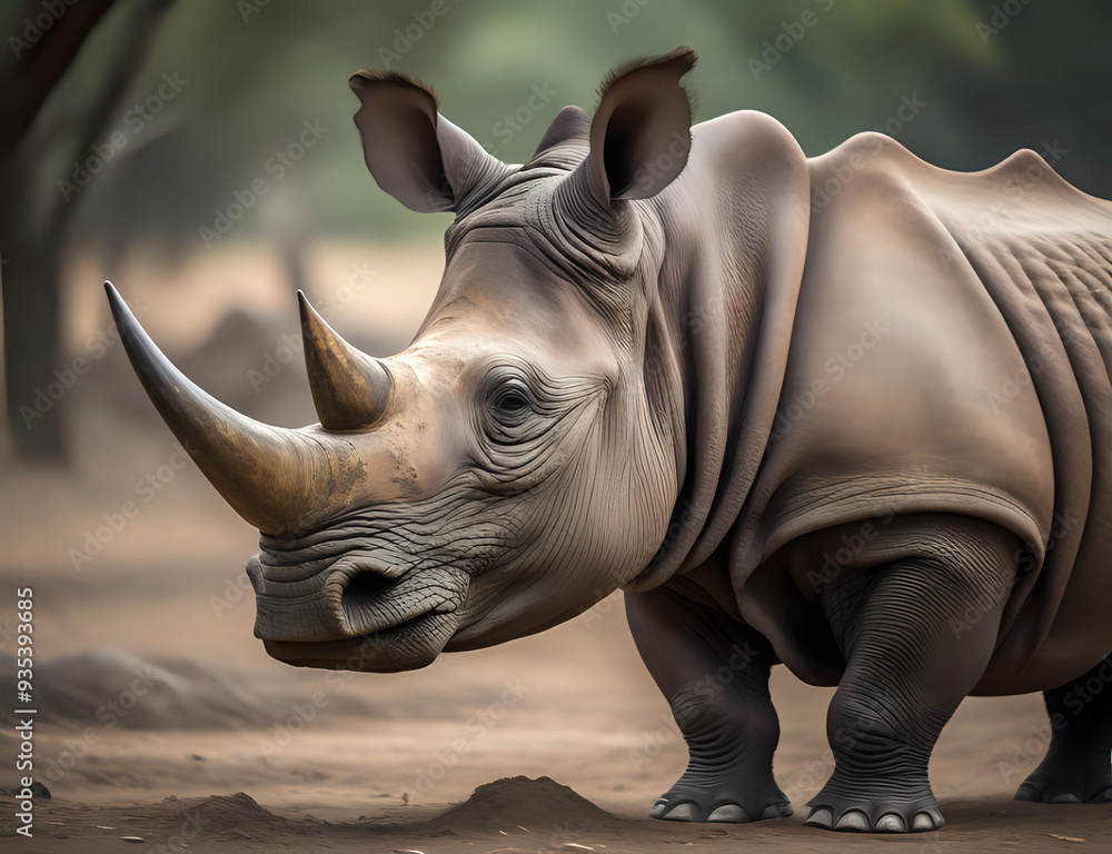 Fototapeta premium Nashorn