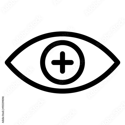 eye line icon