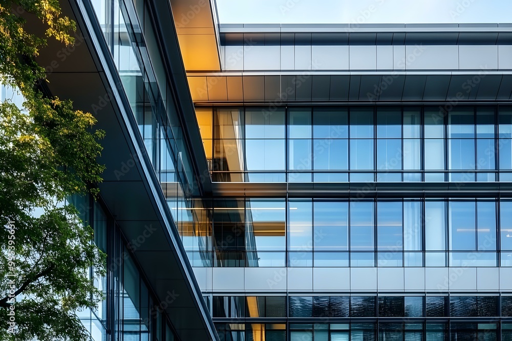 modern building element modern building element