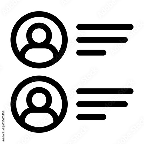 account line icon