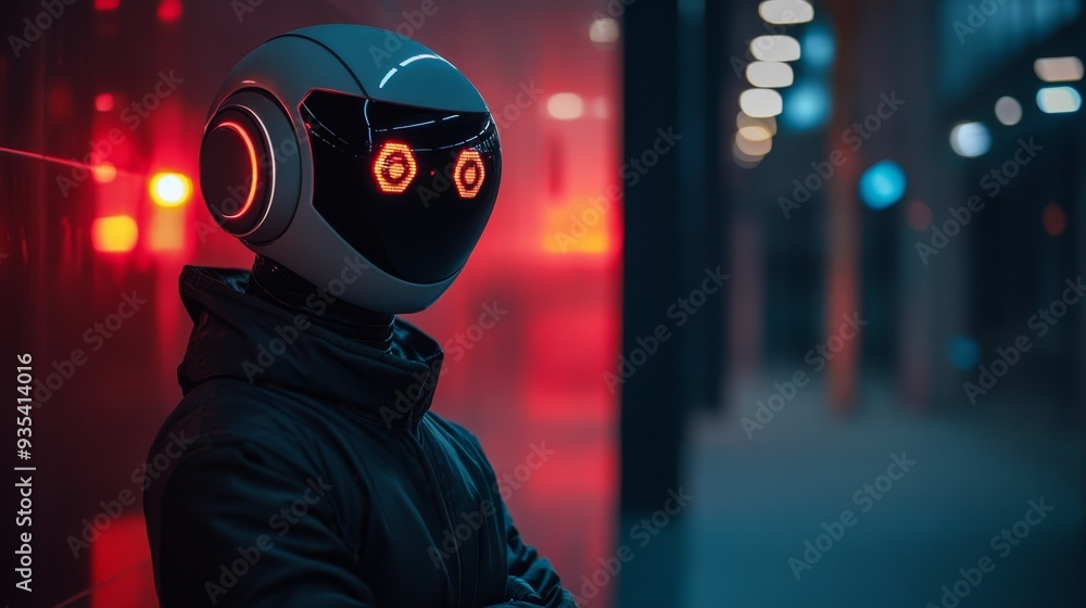 Cyberpunk Robot. Cyberpunk Robot.