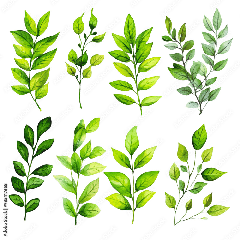 nature green leaves decorations - 1 nature green leaves decorations - 1