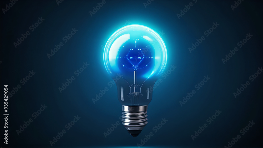 a light bulb with a glowing light inside a light bulb with a glowing light inside