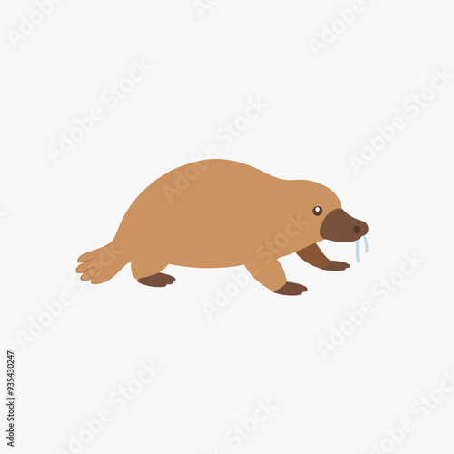 Platypus drool animal mammal duckbill