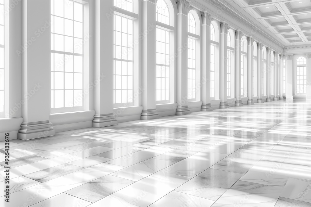 The beauty of minimalist architecture, with clean lines and monochromatic shades. Generative AI The beauty of minimalist architecture, with clean lines and monochromatic shades. Generative AI