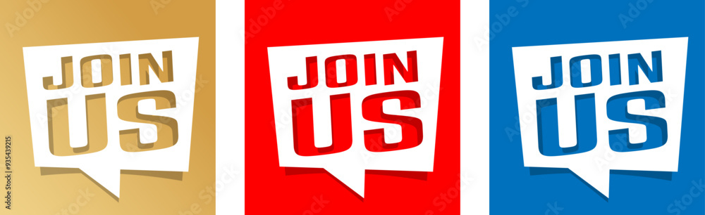 Fototapeta premium Join us