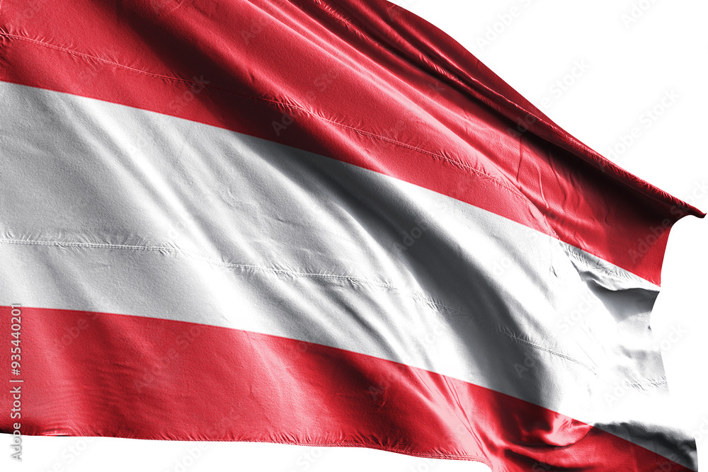Austrian flag on transparent background. Png Austrian flag on transparent background. Png