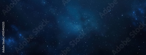 Dark blue night sky with stars