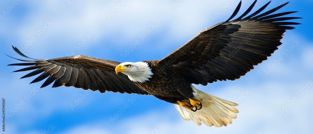 Obraz premium Bald Eagle in Flight.