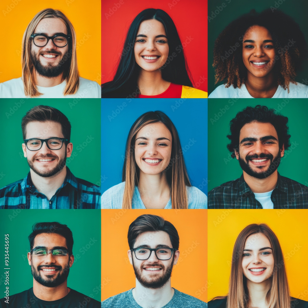 A virtual meeting or video call with team members from different countries, symbolizing global inclusivity A virtual meeting or video call with team members from different countries, symbolizing global inclusivity