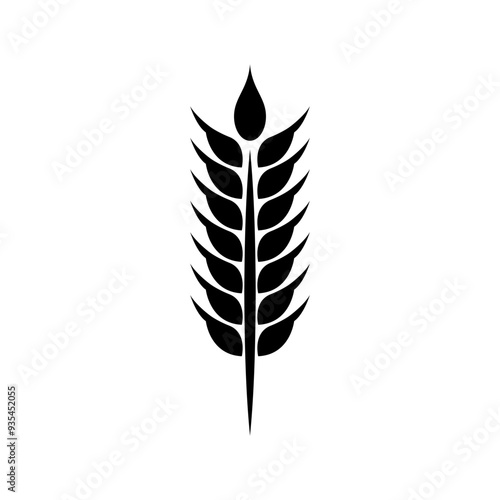wheat / grain icon vector design template