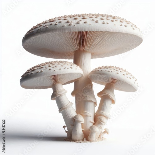 mushroom on a white background