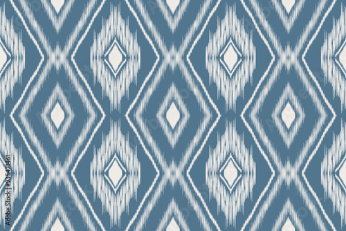 Ethnic ikat seamless pattern.beautiful pattern. folk embroidery,bohemian style,aztec geometric art ornament print.ethnic abstract art.Seamless fabric.design for fabric, carpet, wallpaper, clothing.