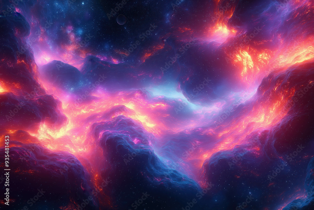 Naklejka premium Electrifying Background