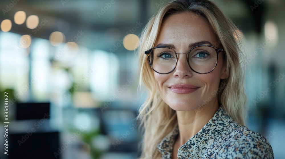 Confident Businesswoman in Confident Businesswoman in