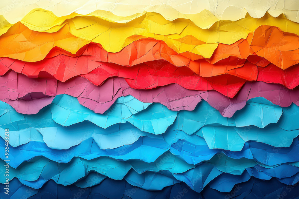 Recycled Papercraft Background Recycled Papercraft Background