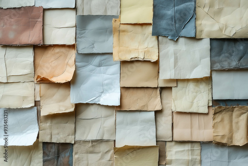 Recycled Papercraft Background