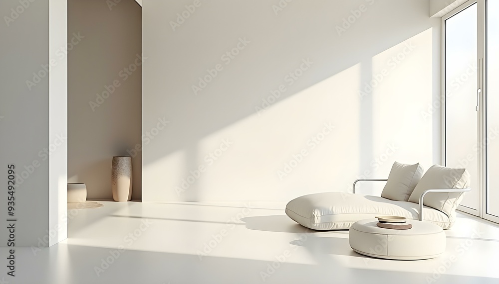 An elegant, bright, and spacious room ideal for showcasing products, featuring modern design and a clean, professional atmosphere An elegant, bright, and spacious room ideal for showcasing products, featuring modern design and a clean, professional atmosphere