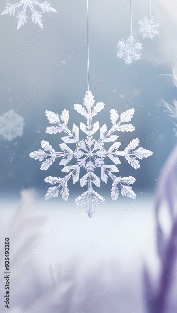 Christmas with snowflake Christmas with snowflake