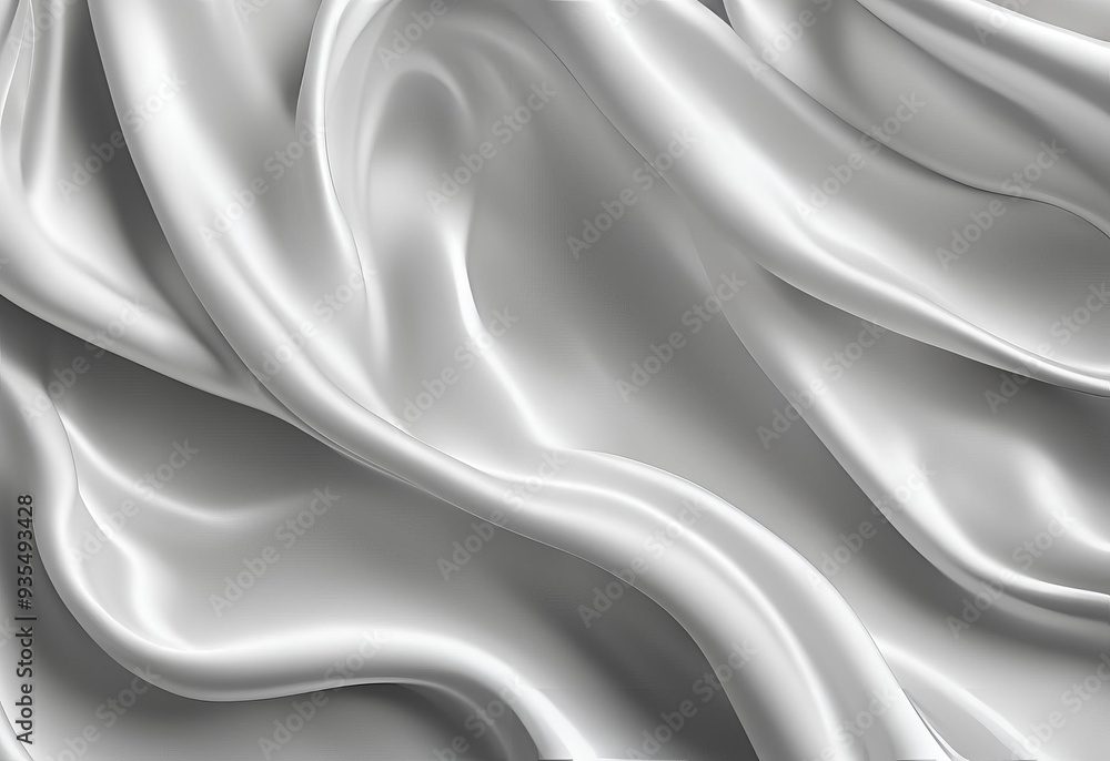 Fototapeta premium white satin backgound