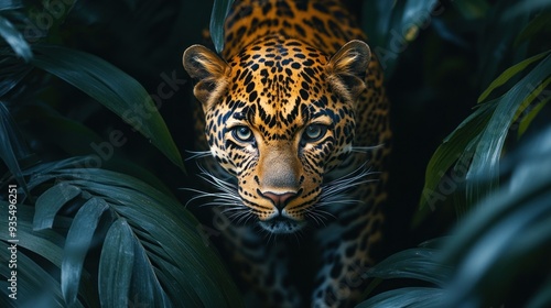 Leopard in the Jungle