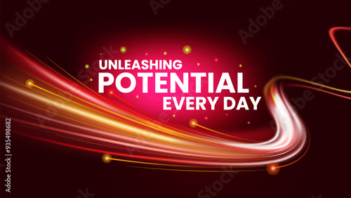 Unleash potential daily with this cutting-edge, high-tech background, ideal for tech events, conferences, and exhibitions.Abstract, futuristic design symbolizes innovation and progress in technolgy
