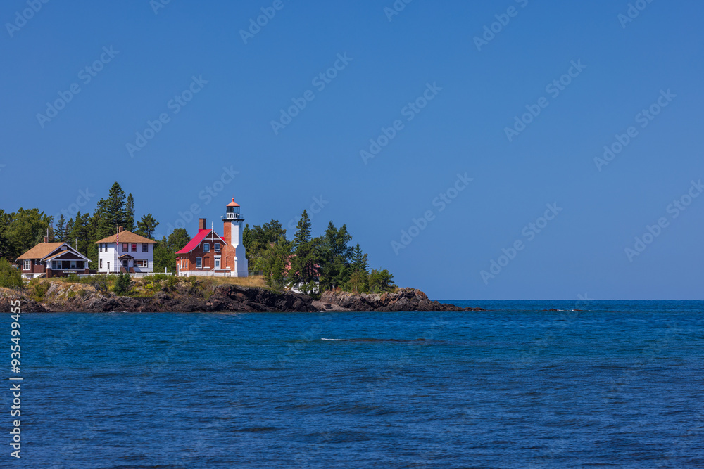 Eagle Harbor Lighthouse Along Lake Superior Eagle Harbor Lighthouse Along Lake Superior