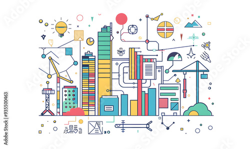 engineering and construction concept.