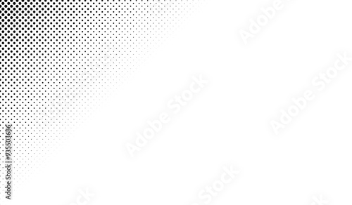 Slanted haftone gradient with many tiny dots photo