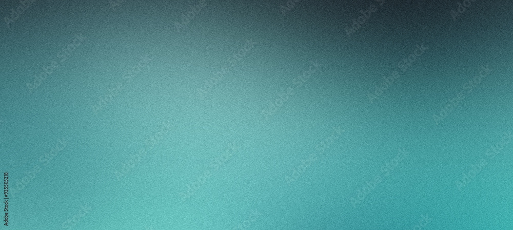Fototapeta premium Elegant teal to dark gray gradient background, ideal for enhancing any project with a touch of sophistication