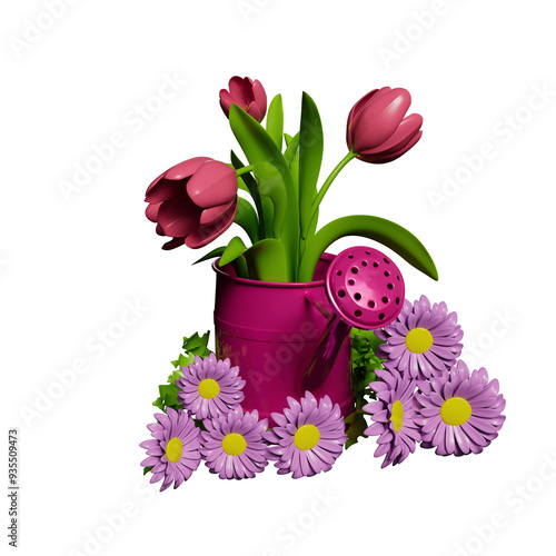 Flowers 3D
