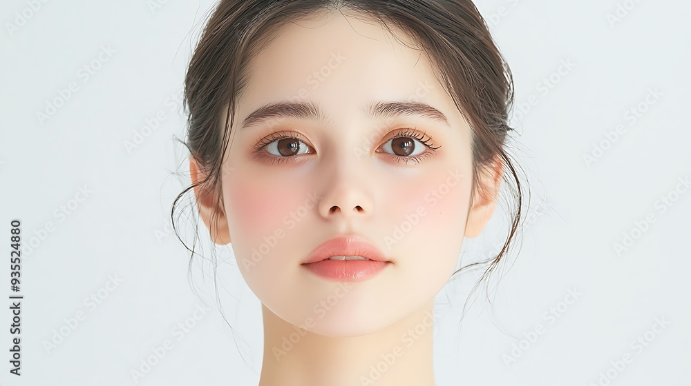 Fototapeta premium Beauty Skin Care Woman Studio Photography