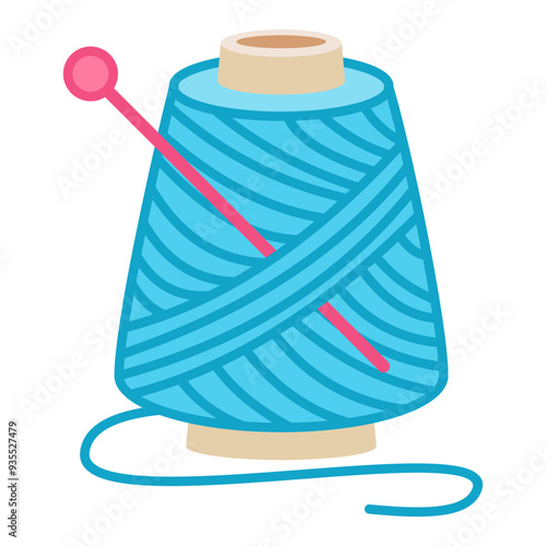 Wool Yarn Vector