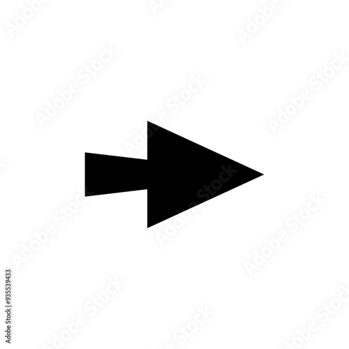 Arrow vector icon. Vector EPS10