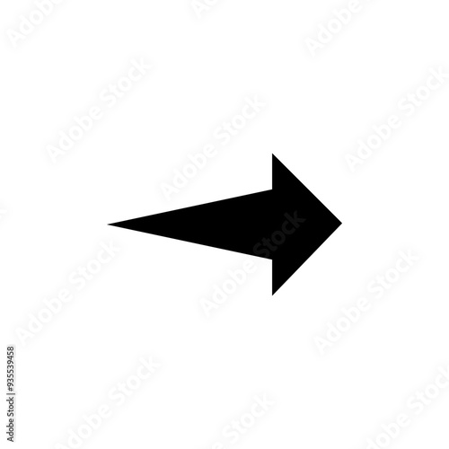 Arrow vector icon. Vector EPS10