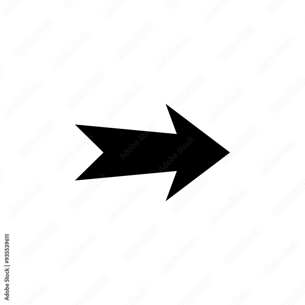 Arrow vector icon. Vector EPS10